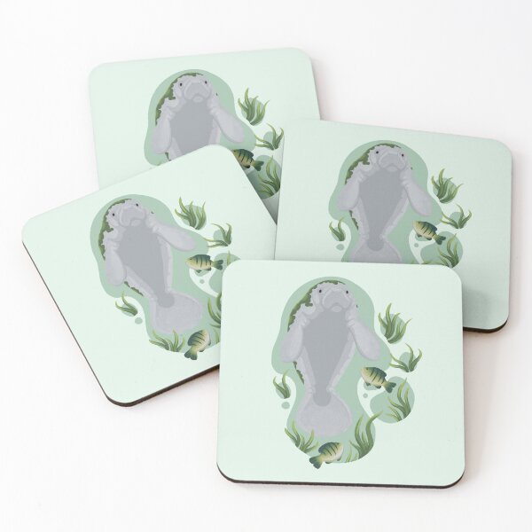 Item preview, Manatee Facing the Camera  designed and sold by HannahWDesigns.