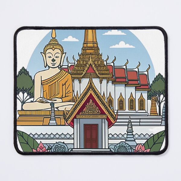 Item preview, Bangkok Wat Pho Temple designed and sold by likbatonboot.