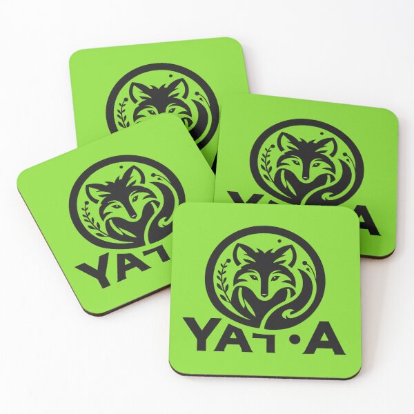 Item preview, Friendly Black Fox with "YA TA"   designed and sold by Living Warrior Designs.