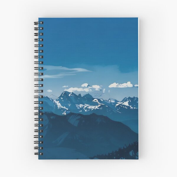 Item preview, Cascade Mountains View (Graphic) designed and sold by flyscenicair.