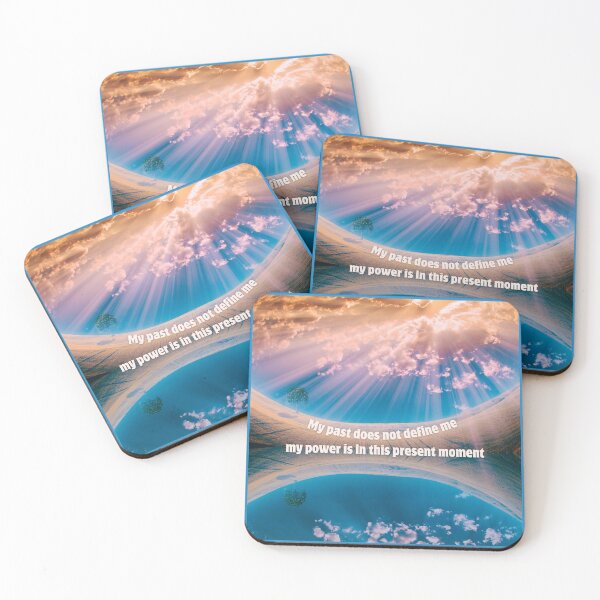 Item preview, My Power Is in the Present Moment – Reflective Field Mindfulness Quote designed and sold by LUV963.