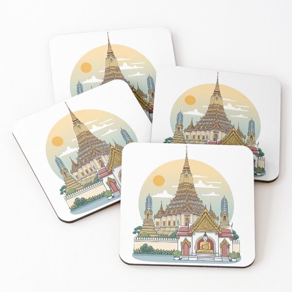 Item preview, Bangkok Wat Pho Temple designed and sold by likbatonboot.