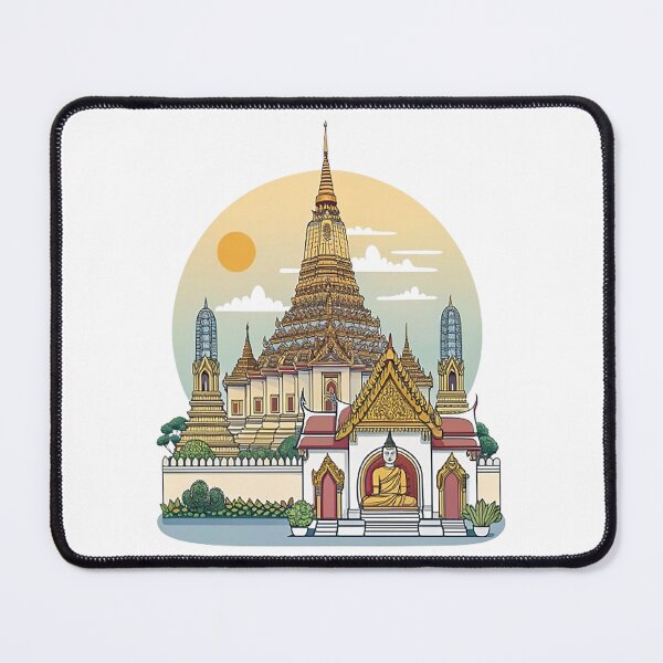 Item preview, Bangkok Wat Pho Temple designed and sold by likbatonboot.