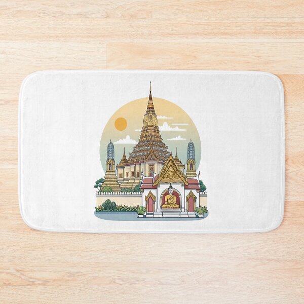 Item preview, Bangkok Wat Pho Temple designed and sold by likbatonboot.