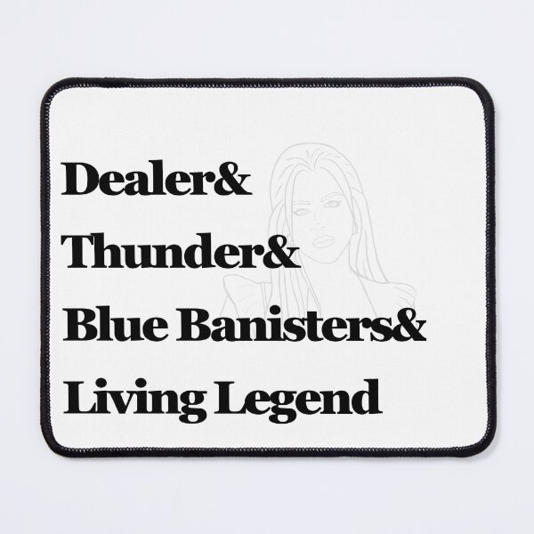 Item preview, Dealer& Thunder& Blue Banisters& Living Legend designed and sold by SoundStitch.