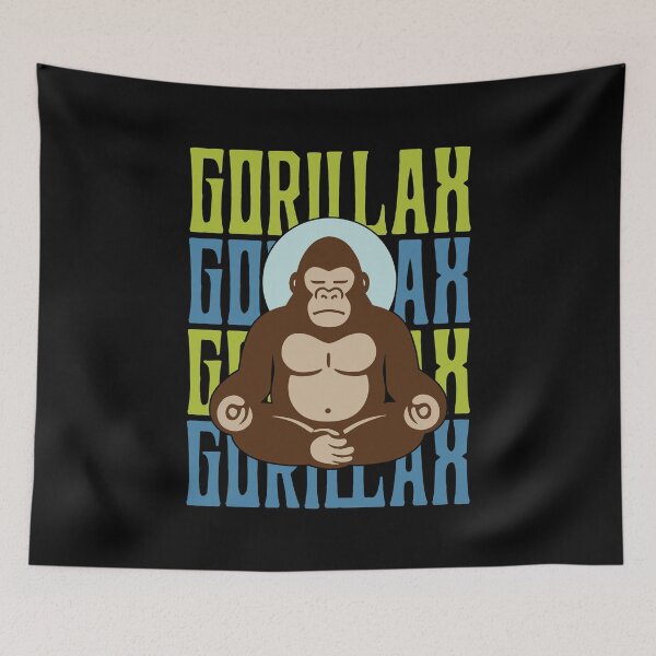 Item preview, Gorillax – Zen Ape Vibes designed and sold by Hatitudeology.