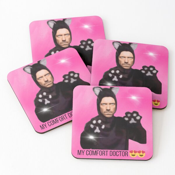 Item preview, House MD My Comfort Doctor Cat Meme designed and sold by lyndseymakesstufflol.