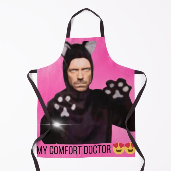 Item preview, House MD My Comfort Doctor Cat Meme designed and sold by lyndseymakesstufflol.