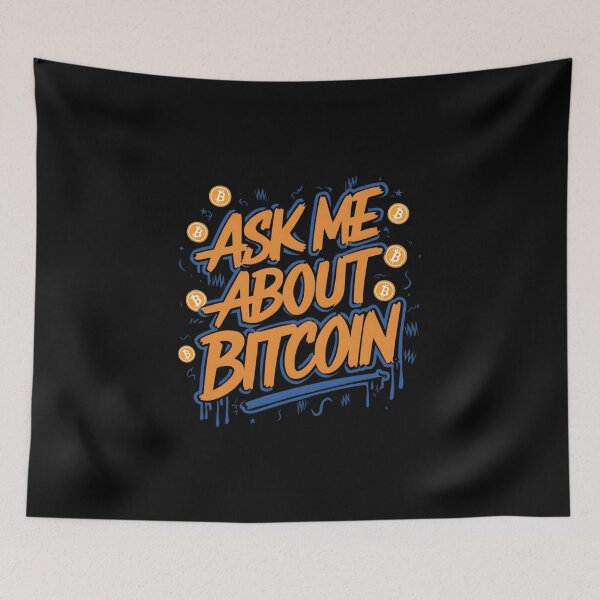 Item preview, In Bitcoin We Trust | Bold Streetwear Statement designed and sold by RadDeck.