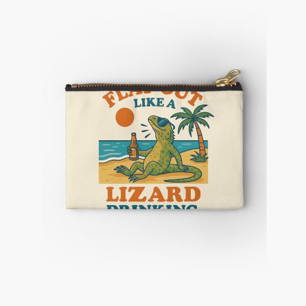 Item preview, Flat Out Like a Lizard Drinking – Aussie Beach Humor Design designed and sold by MRageebArt.