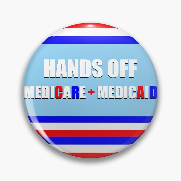 Item preview, Hands off Medicare & Medicaid designed and sold by MoonchildArtistry97.