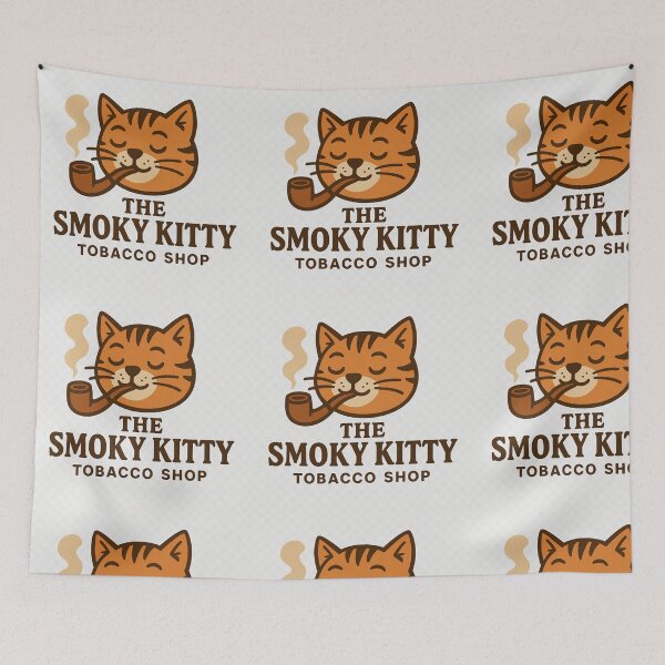 Item preview, The Smoky Kitty designed and sold by MindsInBloom.