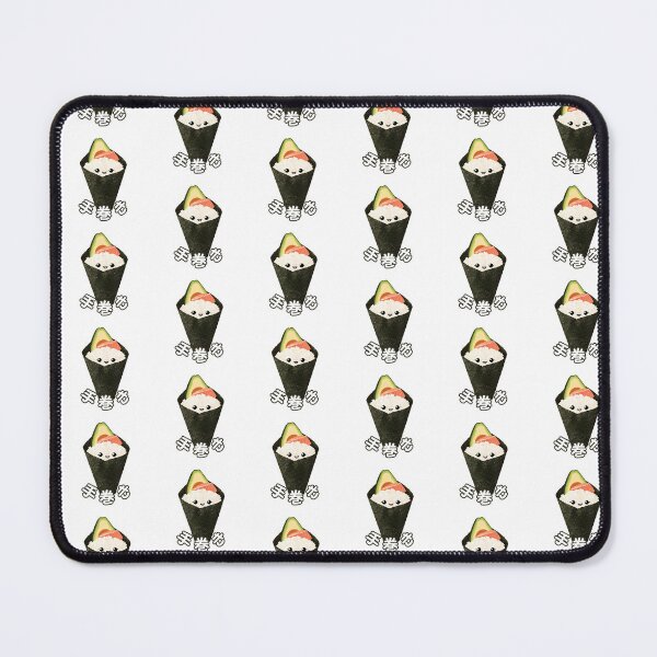 Item preview, Temaki Sushi Cute Sticker Japanese Food Illustration designed and sold by SaavedraDesign.