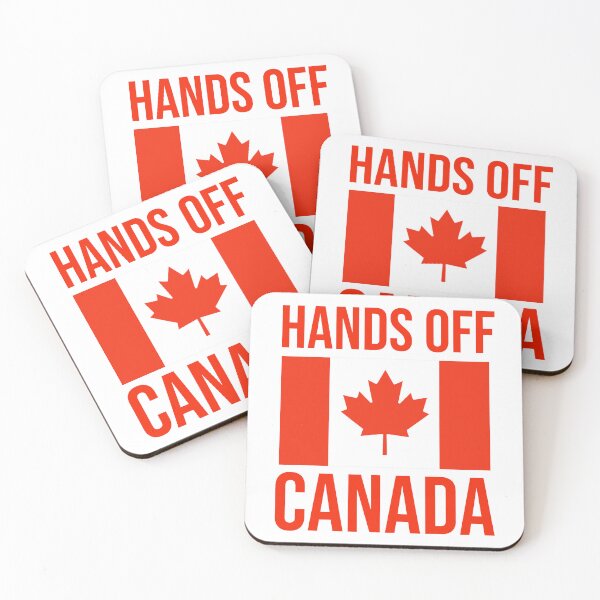 Item preview, Hands off Canada  designed and sold by Rachel the Artist .