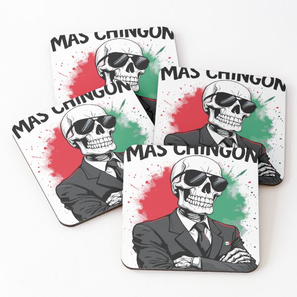 Item preview, El Jefe Más Chingón – Boss Mode Skeleton designed and sold by BeamiCreations.