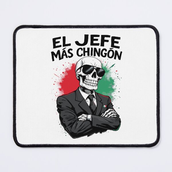 Item preview, El Jefe Más Chingón – Boss Mode Skeleton designed and sold by BeamiCreations.