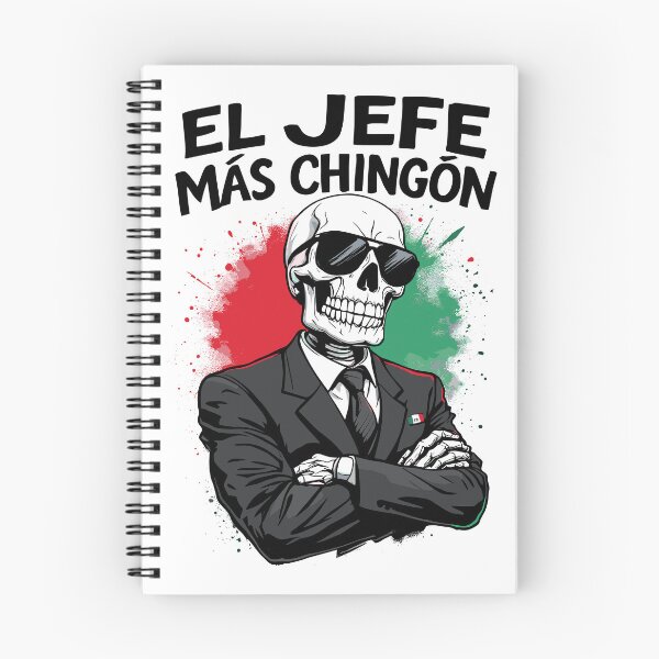 Item preview, El Jefe Más Chingón – Boss Mode Skeleton designed and sold by BeamiCreations.
