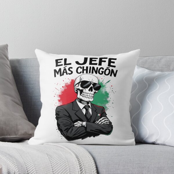 Item preview, El Jefe Más Chingón – Boss Mode Skeleton designed and sold by BeamiCreations.