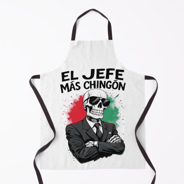 Item preview, El Jefe Más Chingón – Boss Mode Skeleton designed and sold by BeamiCreations.