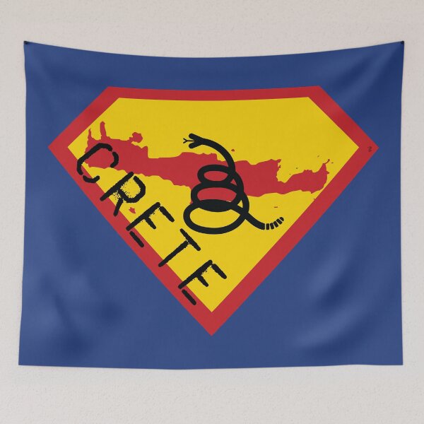 Item preview, CRETIAN CRETAN  SHIELD - Freedom Is The Superpower - Modern Gadsden Snake Flag - Dont Tread On Me SUPERHERO CRETE spellout design designed and sold by pelagio.