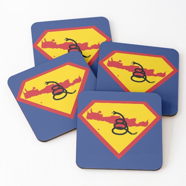 Item preview, CRETIAN CRETAN  SHIELD - Freedom Is The Superpower - Modern Gadsden Snake Flag - Dont Tread On Me SUPERHERO CRETE design designed and sold by pelagio.