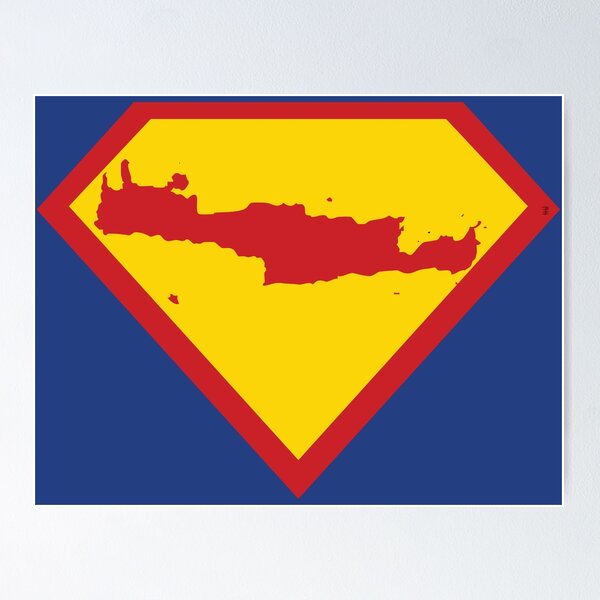 Item preview, CRETIAN CRETAN  SHIELD - Freedom Is The Superpower -   SUPERHERO CRETE design designed and sold by pelagio.