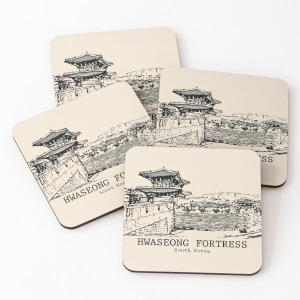 Item preview, Hwaseong Fortress - South Korea designed and sold by Lakeric Cityscapes.