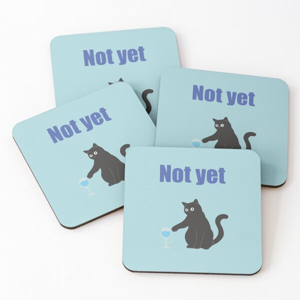 Item preview, Funny Cat Art : Mischievous cat : Not yet  Blue version designed and sold by TheGrandLordCat.