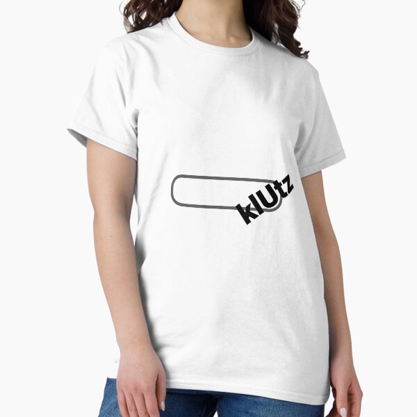Item preview, klutz t-shirt designed and sold by MCCR.
