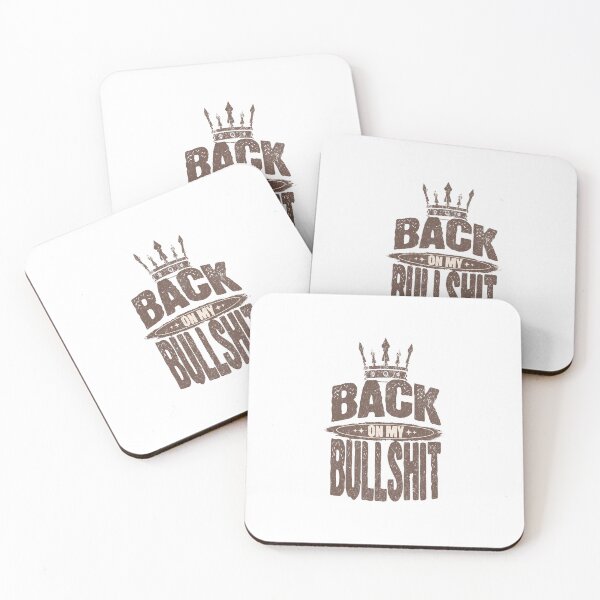 Item preview, back on my bullshit designed and sold by dudelinart.