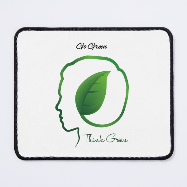 Item preview, "Green Actions, Greater Tomorrows" motivational words design designed and sold by TR_fairydesigns.
