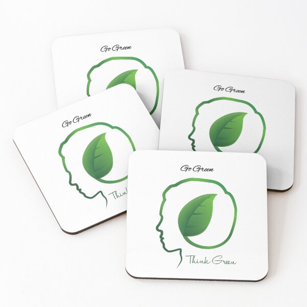 Item preview,  "Green Actions, Greater Tomorrows" motivational words design designed and sold by TR_fairydesigns.