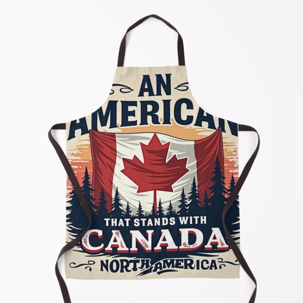Item preview, An American That Stands With Canada – United in North America designed and sold by MySheetMusicArt.