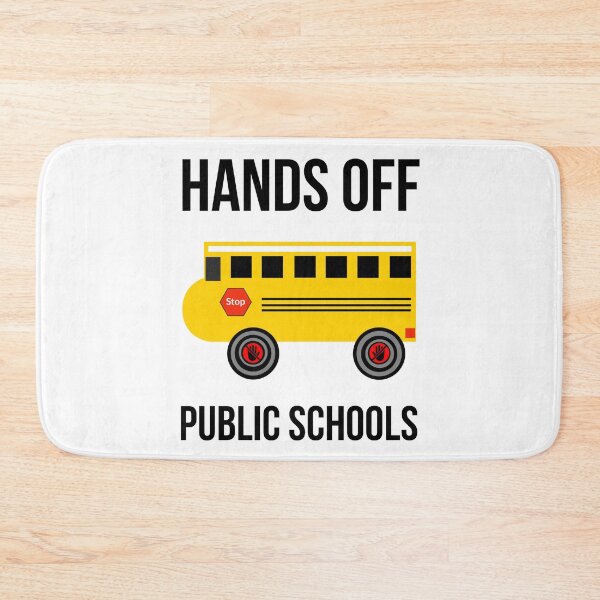 Item preview, Hands off public schools  designed and sold by Rachel the Artist .