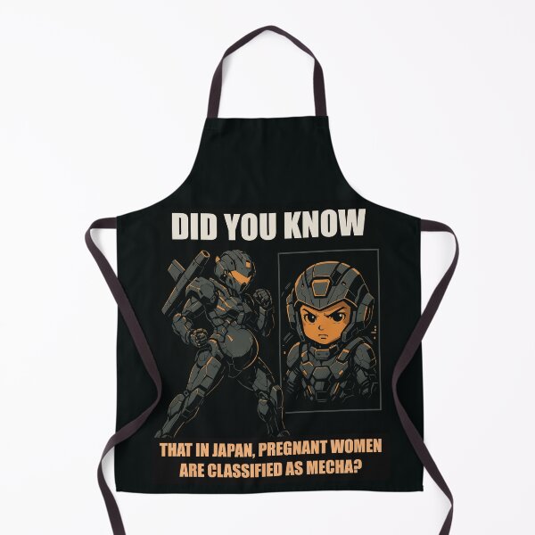 Item preview, Pregnant Mecha Meme – Sci-Fi Japan Meme With Baby Pilot (Orange Variant) designed and sold by StudioX27.
