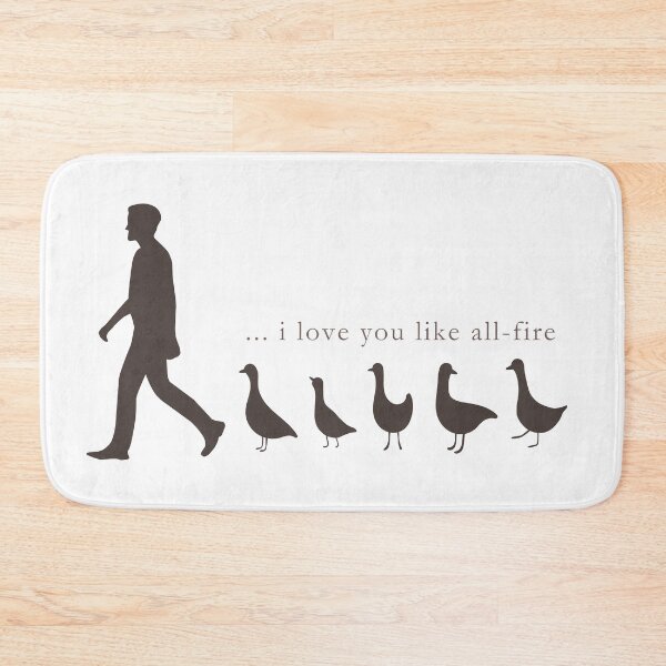 Item preview, i love you like all-fire | geese designed and sold by kpospichel.