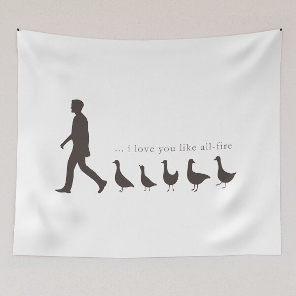 Item preview, i love you like all-fire | geese designed and sold by kpospichel.