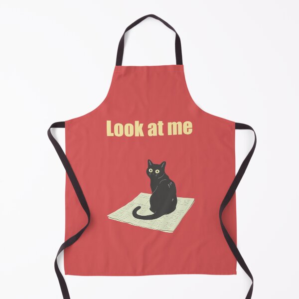 Item preview, Humorous cat art : Look at me Red version designed and sold by TheGrandLordCat.