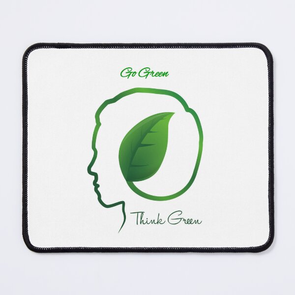 Item preview, "Green Actions, Greater Tomorrows" motivational words design designed and sold by TR_fairydesigns.
