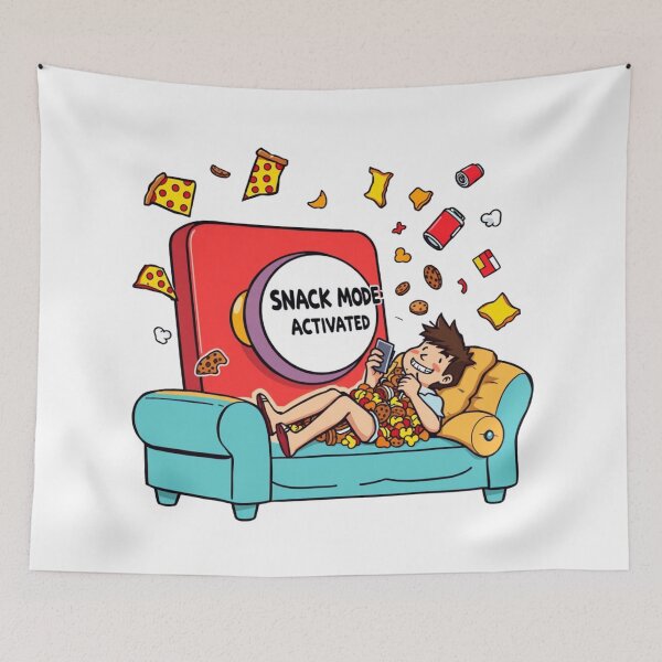 Item preview, Snack mode activated designed and sold by RedVelvetUtd.