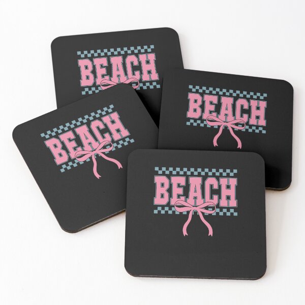 Item preview, Beach Babe Checkered Coquette Bow Summer Vacation Girls designed and sold by MOHITSALVI.