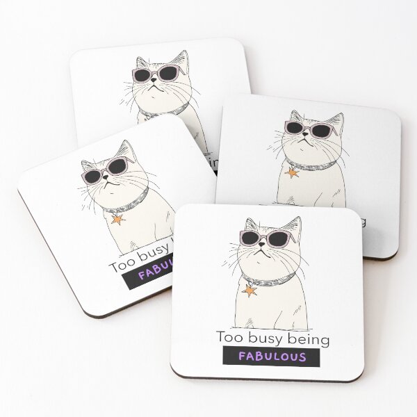 Item preview, Too busy being Fabulous. Goofy, weird and fun artwork by wonkydoodleink. Version 3. designed and sold by wonkydoodleink.