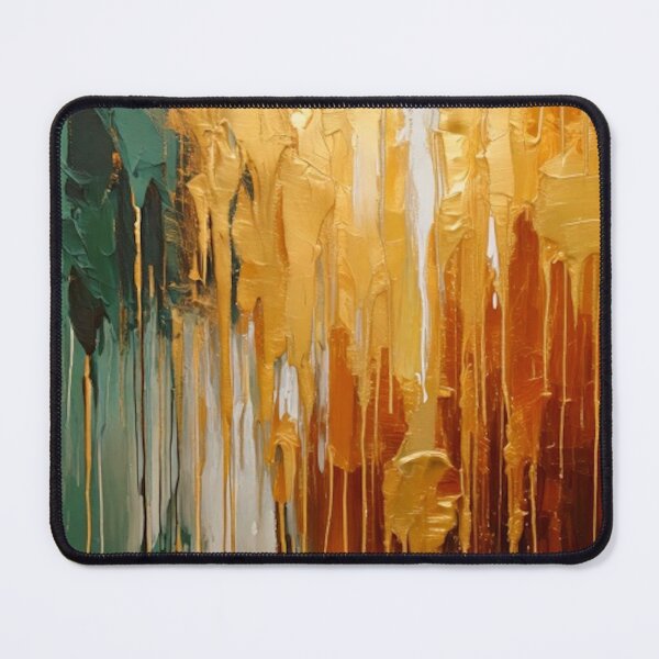 Item preview, Abstract Earth Tone Painting – Thick Dripping Paint – Modern Textured Art designed and sold by CattlettArt.