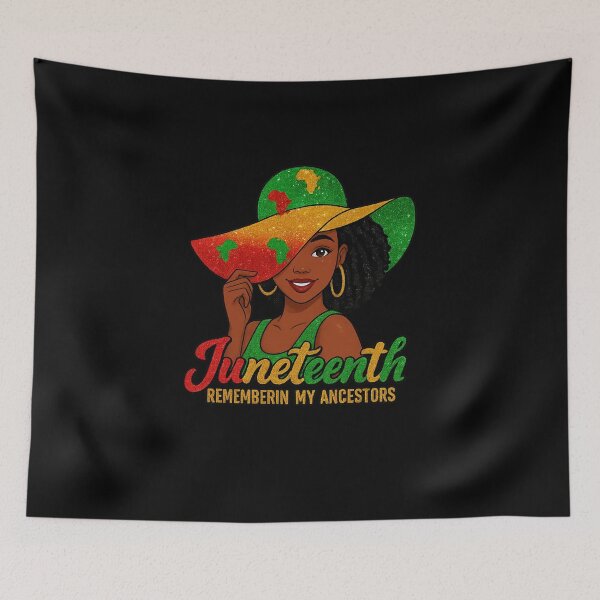 Item preview, Black Women Juneteenth 1865 Remembering My Ancestors designed and sold by MOHITSALVI.
