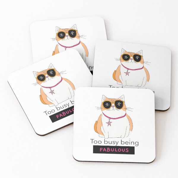 Item preview, Too busy being Fabulous. Goofy, weird and fun artwork by wonkydoodleink. Version 4. designed and sold by wonkydoodleink.