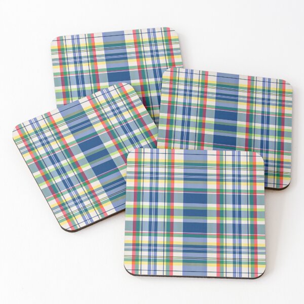 Item preview, Tartan Scottish traditional heritage modern red green and blue fashion designed and sold by teesresolution.