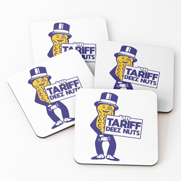 Item preview, TARIFF DEEZ NUTS - Anti Trump Anti Tariff designed and sold by acquiesce13.
