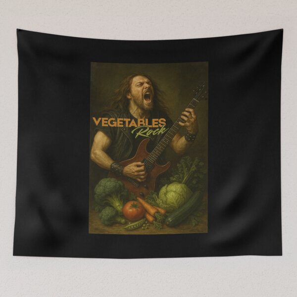 Item preview, Vegetables Rock designed and sold by UNK-Fatigues.