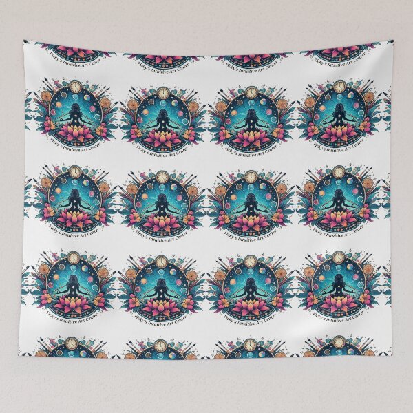 Item preview, This is the logo for Vicky's Intuitive Arts Center designed and sold by ladyinthemitten.