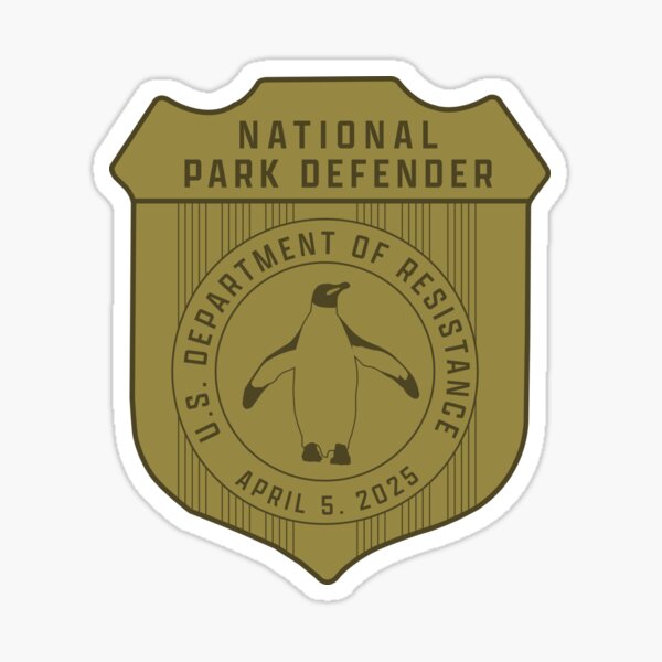 Artikel-Vorschau von Nationalpark-Verteidiger, designt und verkauft von Lil' Department of Resistance, for Unprecedented Times.